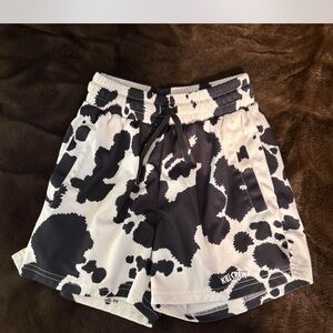 Kill Crew cow Patterned Athletic Shorts